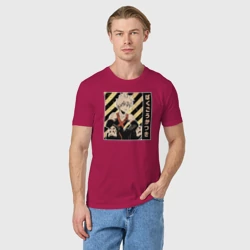 Мужская футболка хлопок Моя геройская академия Бакуго - фото 2