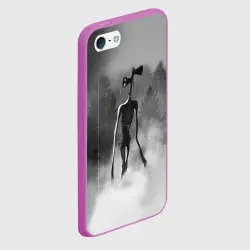 Чехол для iPhone 5/5S матовый Сиреноголовый в Лесу - фото 2