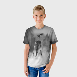 Детская футболка 3D Сиреноголовый в Лесу - фото 2