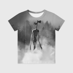 Детская футболка 3D Сиреноголовый в Лесу