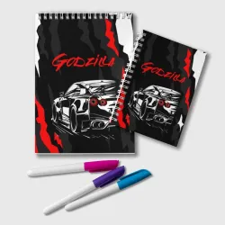 Блокнот Nissan GT-r Godzilla