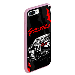 Чехол для iPhone 7Plus/8 Plus матовый Nissan GT-r Godzilla - фото 2