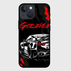 Чехол для iPhone 13 mini Nissan GT-r Godzilla