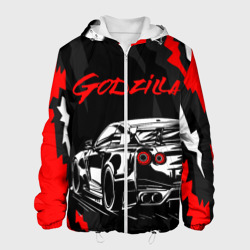 Мужская куртка 3D Nissan GT-r Godzilla