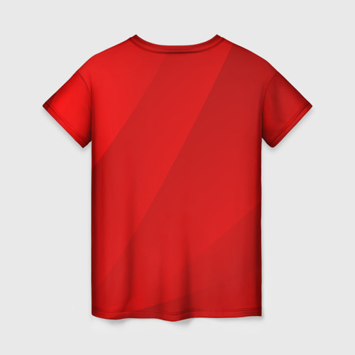 Женская футболка 3D с принтом 9 мая, вид сзади #1