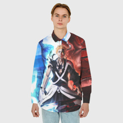 Мужская рубашка oversize 3D Bleach Ichigo Kurosaki - фото 2