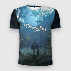 Мужская футболка 3D Slim Demon's Souls art