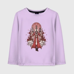 Детский лонгслив хлопок Данте в розах - Devil May Cry