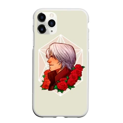 Чехол для iPhone 11 Pro Max матовый Данте DMC с роозами