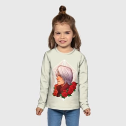 Детский лонгслив 3D Данте DMC с роозами - фото 2