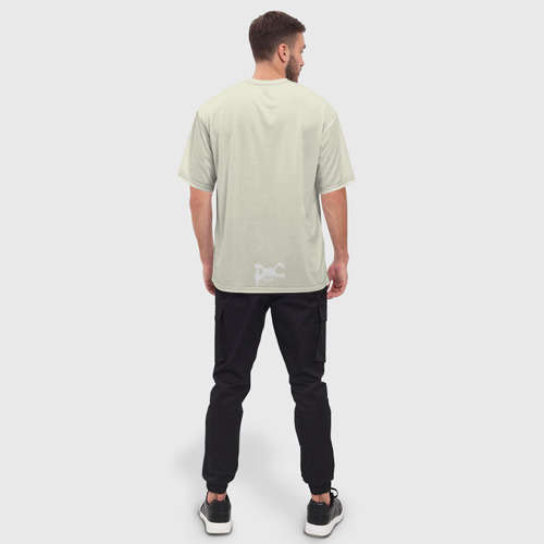 Мужская футболка oversize 3D Данте DMC, цвет 3D печать - фото 4
