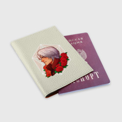 Обложка для паспорта матовая кожа Данте DMC - фото 2