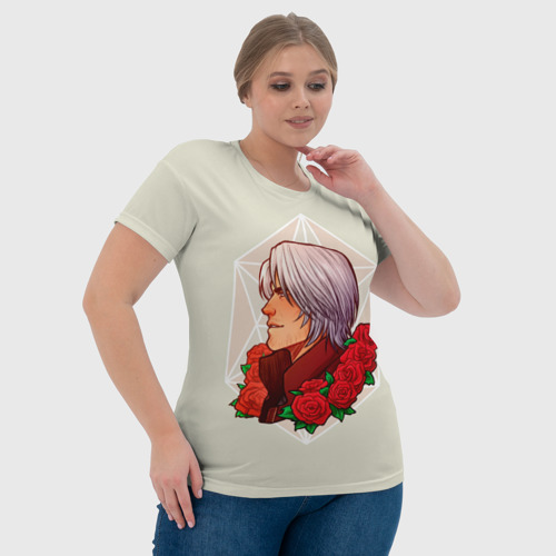 Женская футболка 3D Данте DMC, цвет 3D печать - фото 6