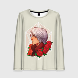 Женский лонгслив 3D Данте DMC с роозами