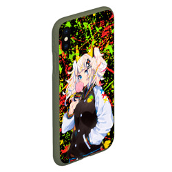 Чехол для iPhone XS Max матовый Kaguya Luna с жвачкой - фото 2