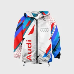 Детская ветровка 3D Audi Ауди sport