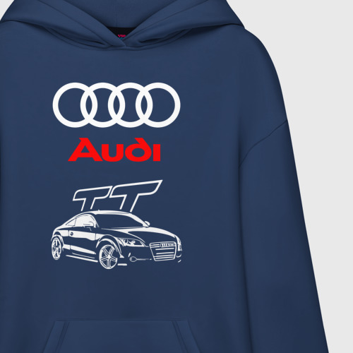 Худи SuperOversize хлопок Audi TT Ауди ТТ спорт - фото 3