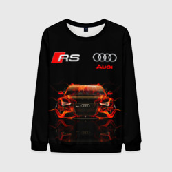 Мужской свитшот 3D Audi RS 5 fire Ауди РС 5