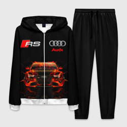 Мужской костюм 3D Audi RS 5 fire Ауди РС 5