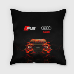 Подушка 3D Audi RS 5 fire Ауди РС 5