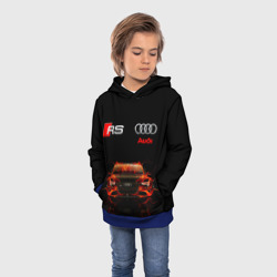Детская толстовка 3D Audi RS 5 fire Ауди РС 5 - фото 2