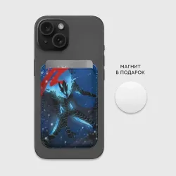 Картхолдер Magsafe магнитный Поднятие уровня Аниме - фото 2