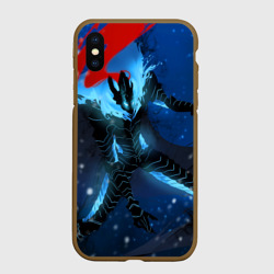 Чехол для iPhone XS Max матовый Поднятие уровня Аниме
