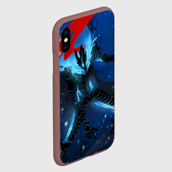 Чехол для iPhone XS Max матовый Поднятие уровня Аниме - фото 2