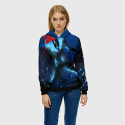 Женская толстовка 3D Поднятие уровня Аниме - фото 2