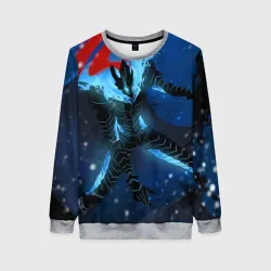 Женский свитшот 3D Поднятие уровня Аниме