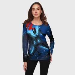 Женский лонгслив 3D Поднятие уровня Аниме - фото 2