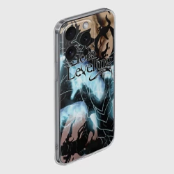 Чехол для iPhone 15 Pro Max силиконовый с защитой камеры Solo leveling - фото 2