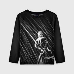 Детский лонгслив 3D Вирджил под дождём - Devil May Cry