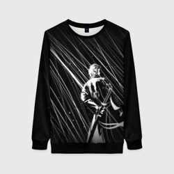 Женский свитшот 3D Вирджил под дождём - Devil May Cry