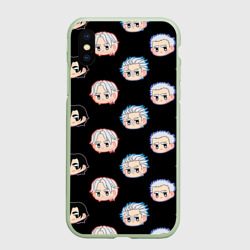 Чехол для iPhone XS Max матовый DMC Pattern