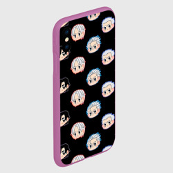 Чехол для iPhone XS Max матовый DMC Pattern - фото 2