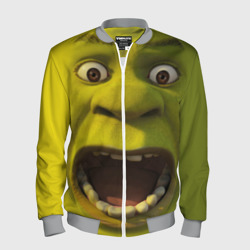 Мужской бомбер 3D Shrek is yelling