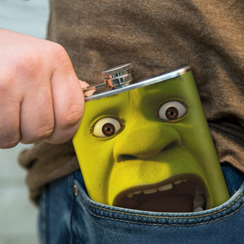 Фляга Shrek is yelling - фото 4