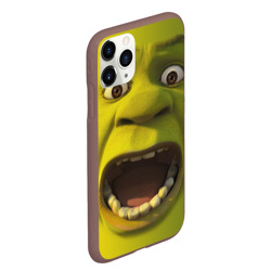 Чехол для iPhone 11 Pro Max матовый Shrek is yelling - фото 2