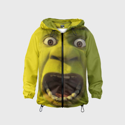 Детская ветровка 3D Shrek is yelling