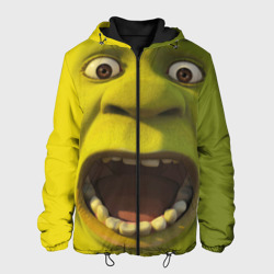 Мужская куртка 3D Shrek is yelling