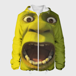 Мужская куртка 3D Shrek is yelling