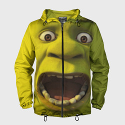 Мужская ветровка 3D Shrek is yelling