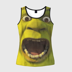 Женская майка 3D Shrek