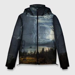 Мужская зимняя куртка 3D Фантастический пейзаж