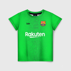 Детская футболка 3D FC Barcelona - Goalkeeper