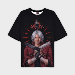 Мужская футболка oversize 3D Saint Dante