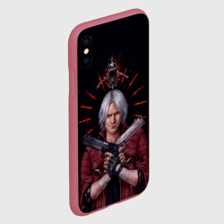 Чехол для iPhone XS Max матовый Saint Dante - фото 2
