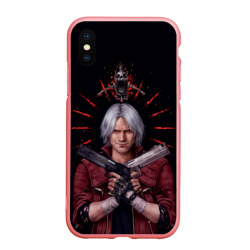 Чехол для iPhone XS Max матовый Saint Dante