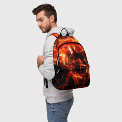 Рюкзак 3D Данте в огне - фото 2